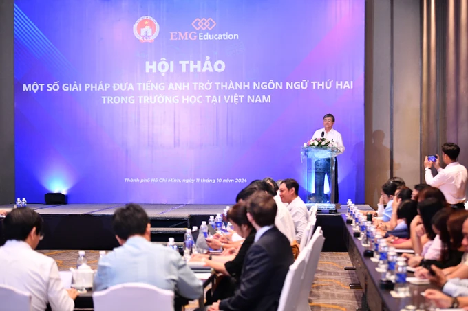 TPHCM tiên phong đưa Tiếng Anh thành ngôn ngữ thứ 2 trong trường học