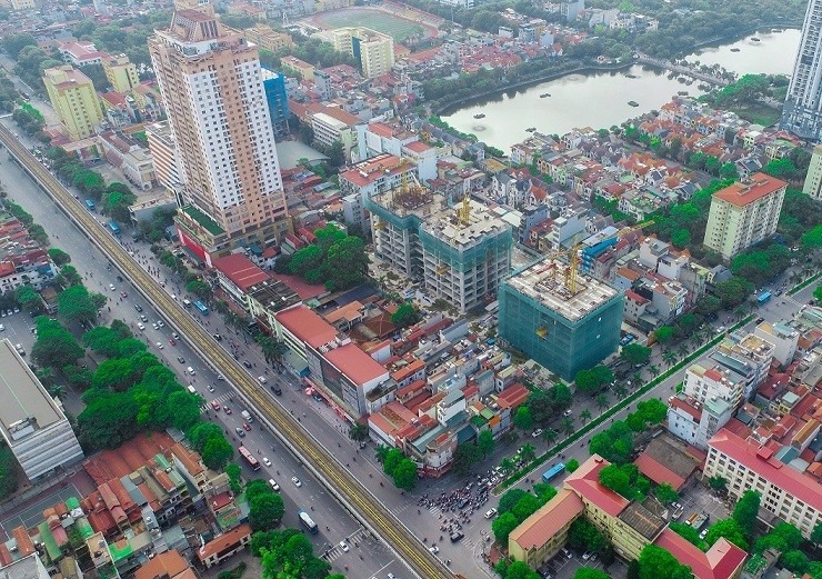 Các chuyên gia đánh giá, tiềm năng tăng trưởng hút dòng vốn vào bất động sản phía Tây Hà Nội là rất lớn. (Ảnh: Anh Ngọc)