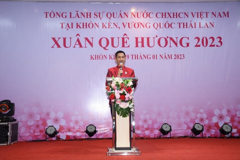 Vui Tết cộng đồng tại Khon Kaen, Thái Lan