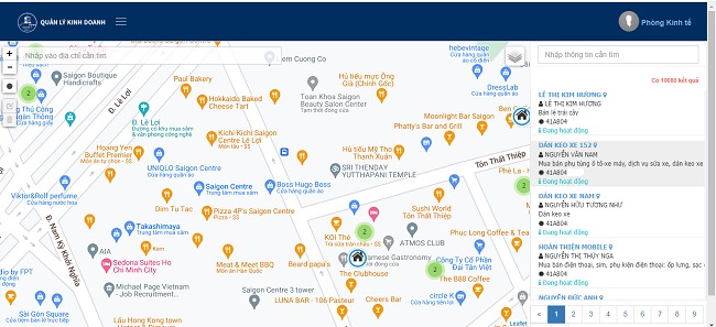 UBND quận 1 ra mắt Webgis giúp người dân dễ dàng lựa chọn địa điểm kinh doanh 1