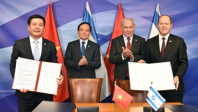 Ký kết Hiệp định thương mại tự do Việt Nam - Israel 1