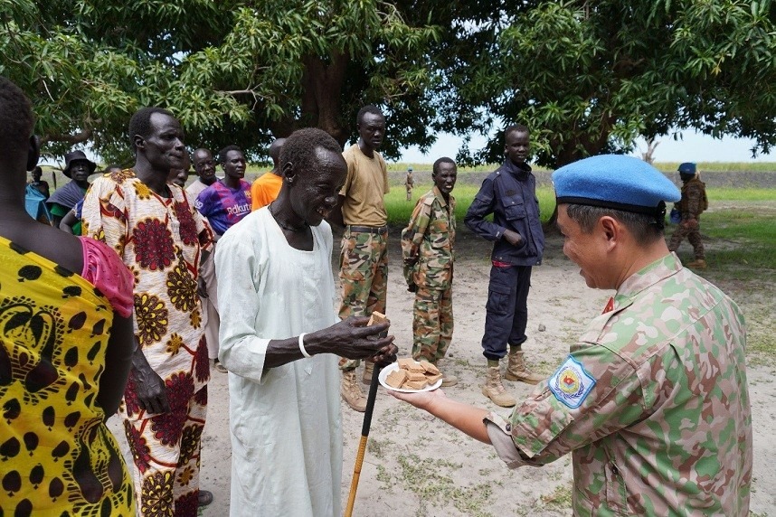 Hoạt động nhân đạo ý nghĩa của Bệnh viện dã chiến Việt Nam tại Nam Sudan