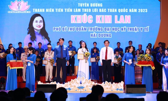 Tuyên dương 420 thanh niên tiên tiến làm theo lời Bác toàn quốc   - Ảnh 4.