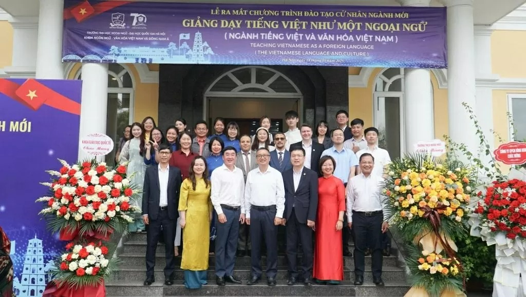 Ra mắt chương trình đào tạo Cử nhân giảng dạy tiếng Việt như ngoại ngữ